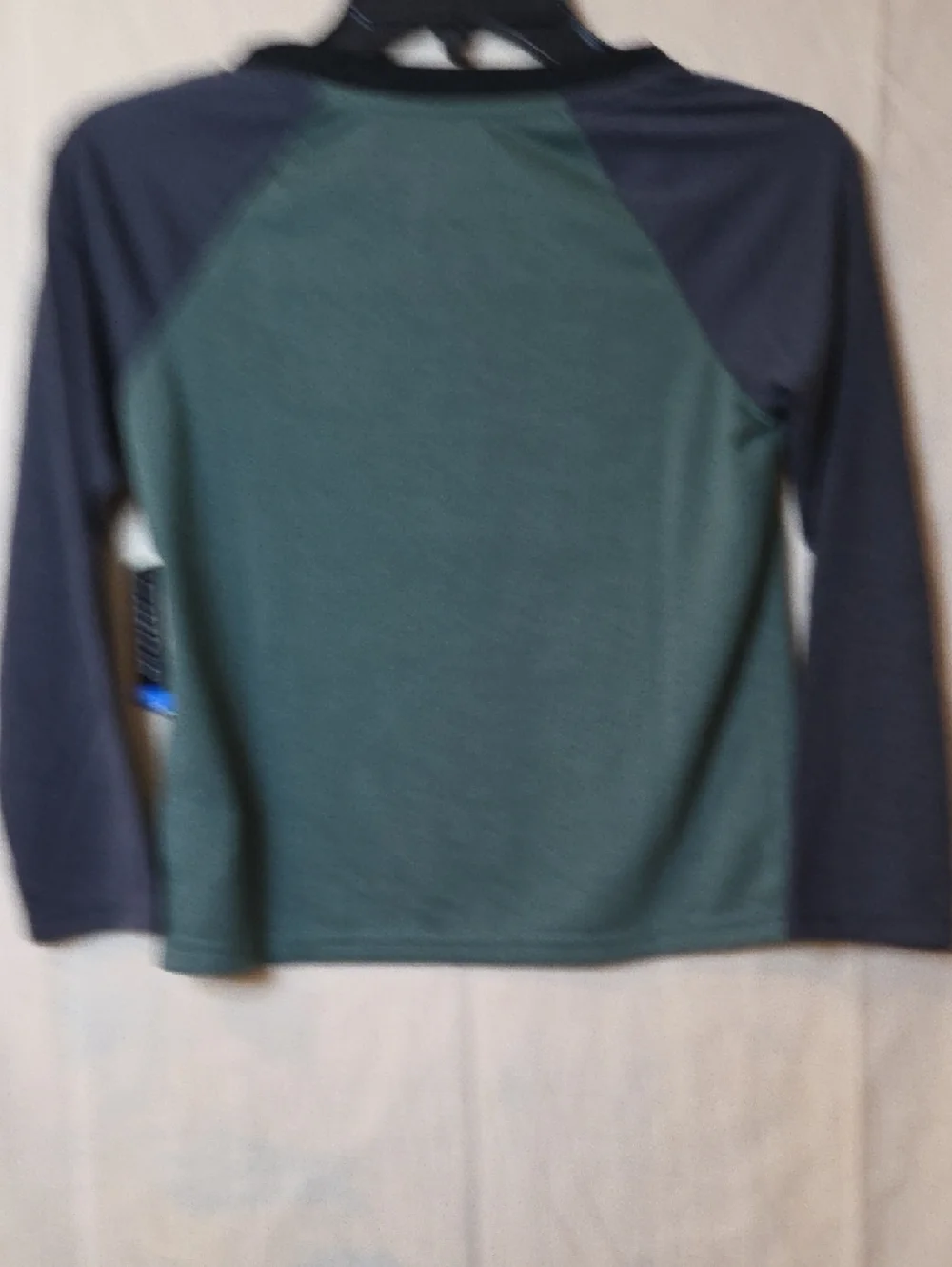 Cuddl Duds Green‎ and Dark Gray Kids Top and Pants Sleep Wear [Boys]